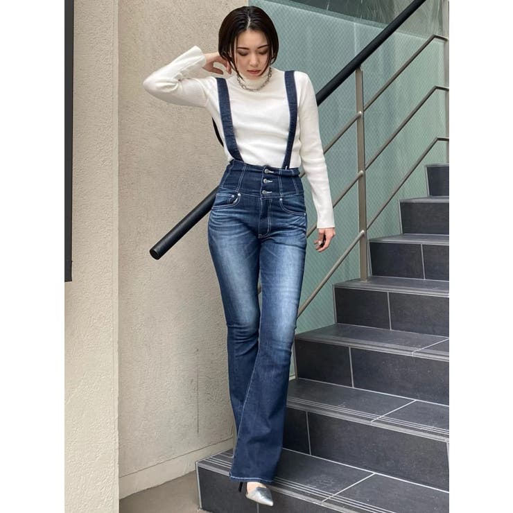 EG刺繍ハイネックニットトップス | EGOIST | 詳細画像38 