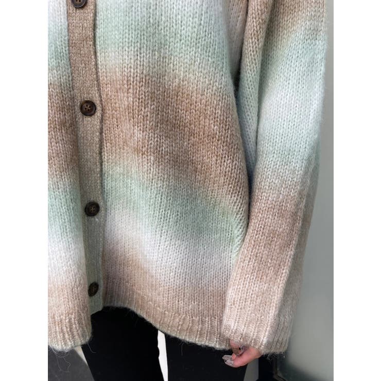 カラーグラデニットカーディガン | EGOIST | 詳細画像9 