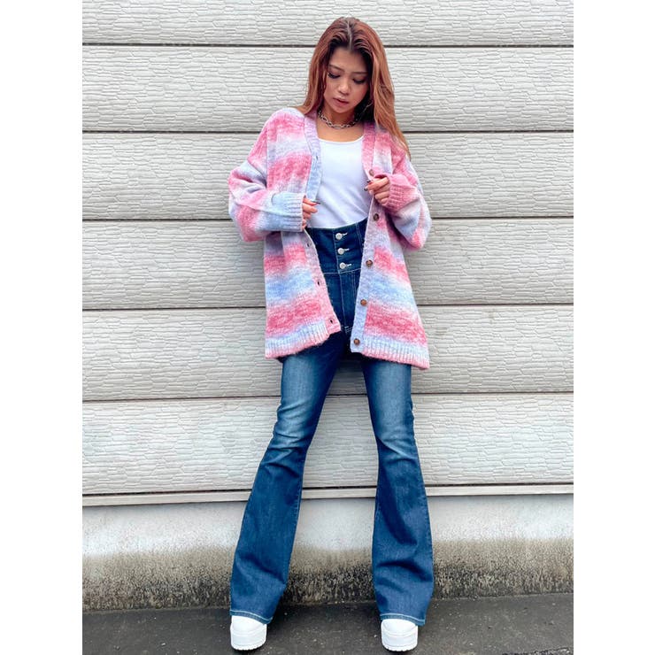 カラーグラデニットカーディガン | EGOIST | 詳細画像25 