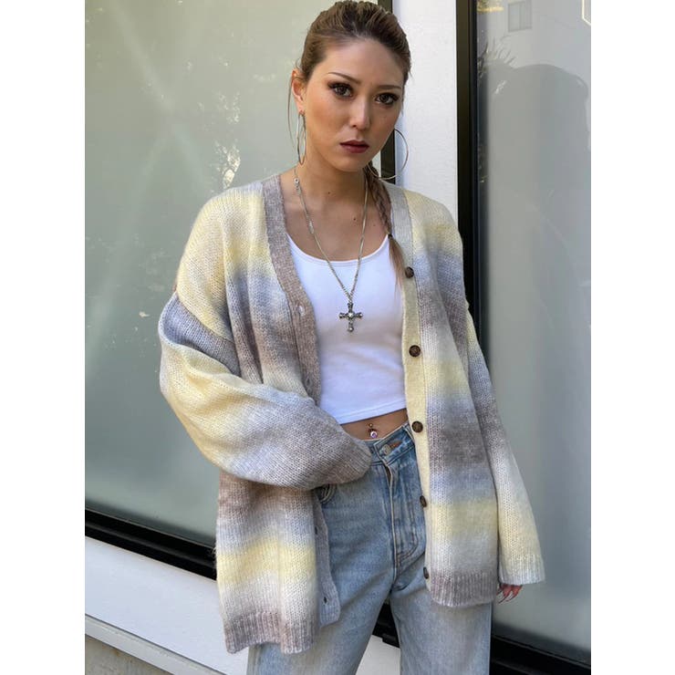 カラーグラデニットカーディガン | EGOIST | 詳細画像27 