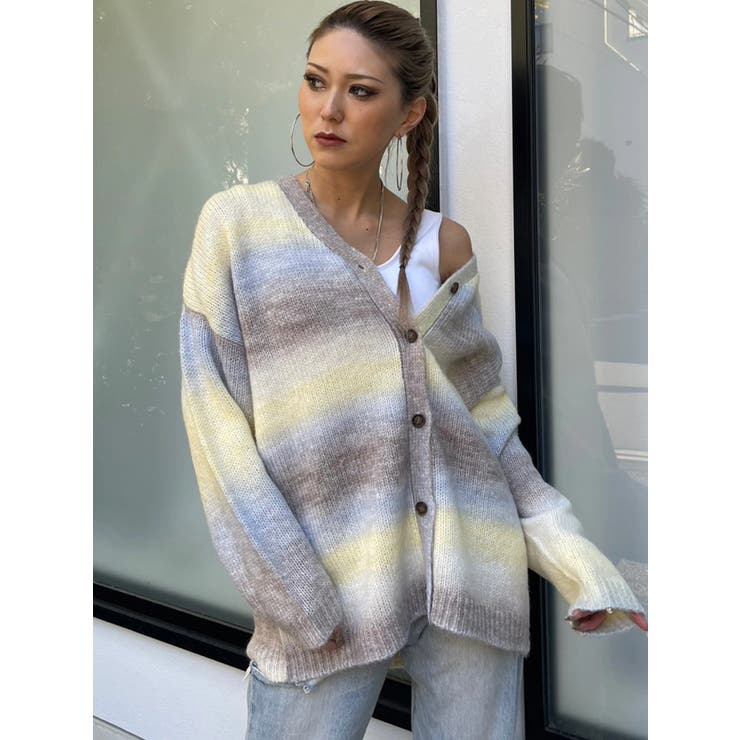 カラーグラデニットカーディガン | EGOIST | 詳細画像28 