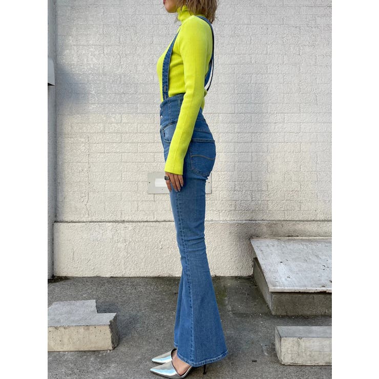 サス付ハイウエストフレアデニムパンツ | EGOIST | 詳細画像7 