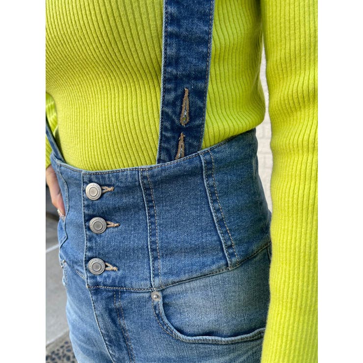 サス付ハイウエストフレアデニムパンツ | EGOIST | 詳細画像10 