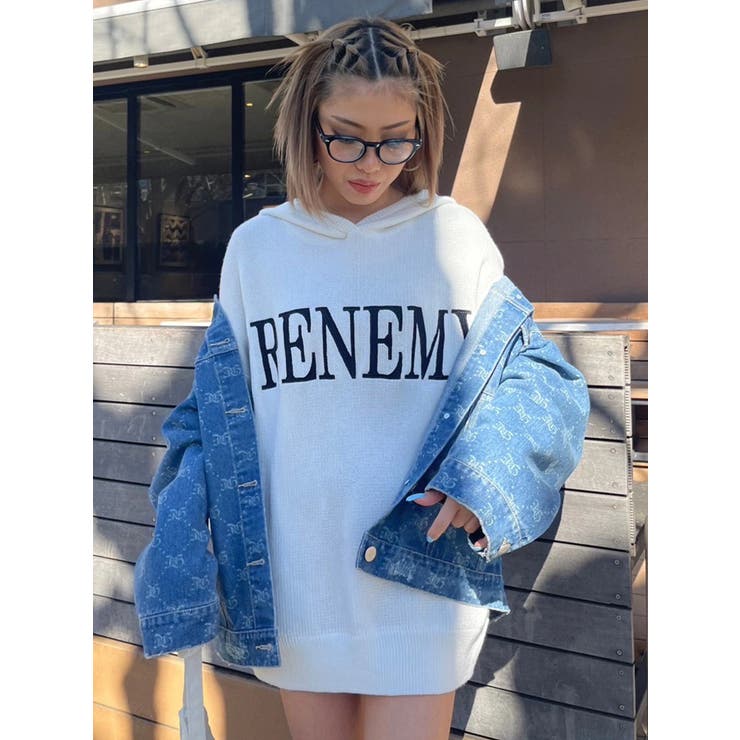 EGモノグラム柄デニムジャケット[品番：EO000006046]｜EGOIST