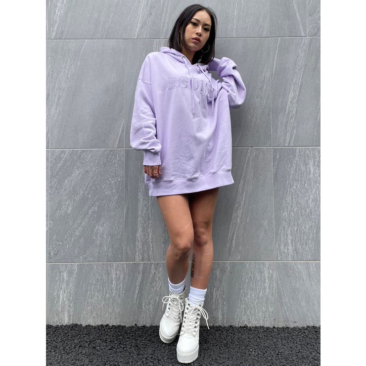 シンプル刺繍スウェットパーカー | EGOIST | 詳細画像10 