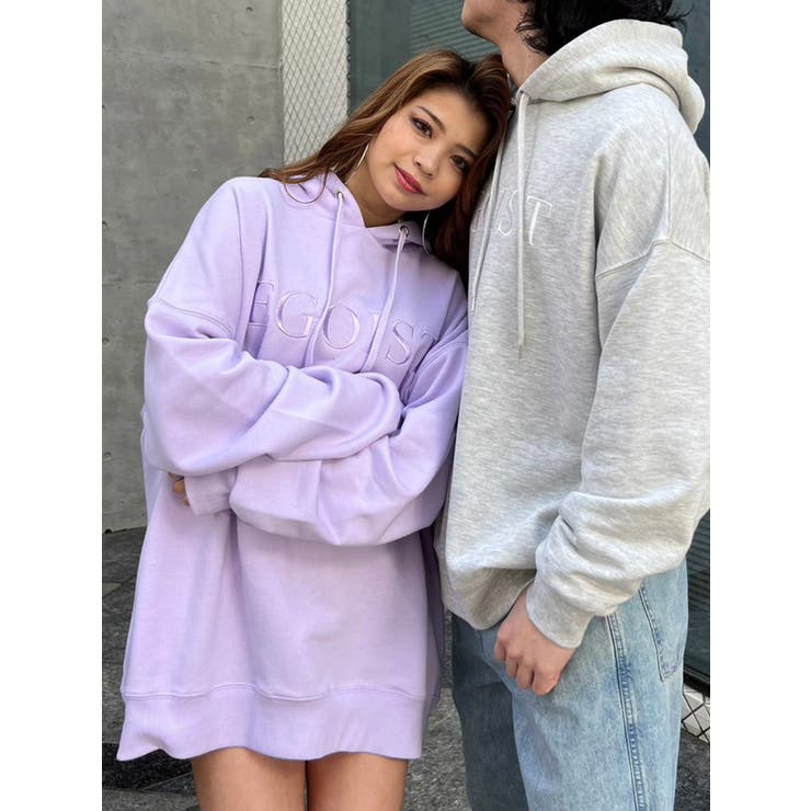 シンプル刺繍スウェットパーカー | EGOIST | 詳細画像14 