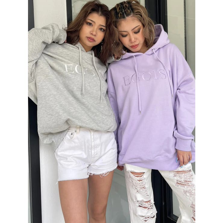 シンプル刺繍スウェットパーカー | EGOIST | 詳細画像26 