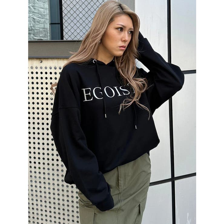 シンプル刺繍スウェットパーカー | EGOIST | 詳細画像30 