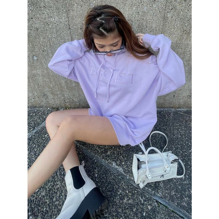 シンプル刺繍スウェットパーカー | EGOIST | 詳細画像35 