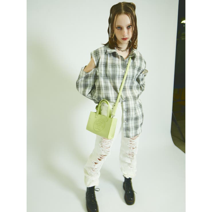 EGストレートダメージデニムパンツ | EGOIST | 詳細画像3 