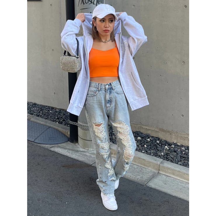 EGストレートダメージデニムパンツ | EGOIST | 詳細画像36 