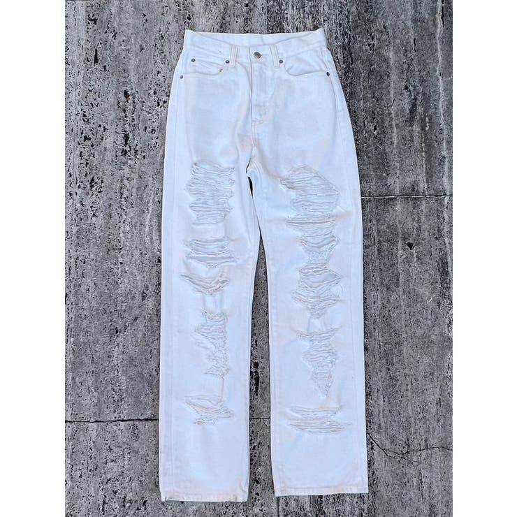 EGストレートダメージデニムパンツ | EGOIST | 詳細画像54 