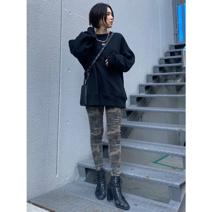 カモフラ柄スキニーパンツ | EGOIST | 詳細画像32 