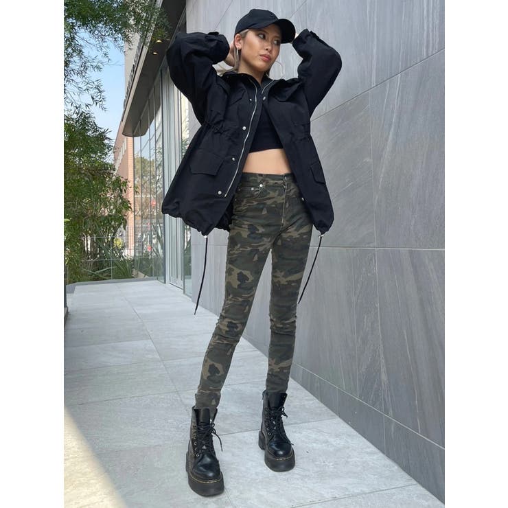 カモフラ柄スキニーパンツ | EGOIST | 詳細画像34 