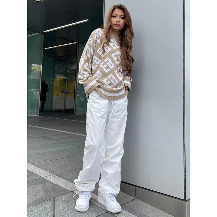 総ロゴラインニットトップス | EGOIST | 詳細画像37 