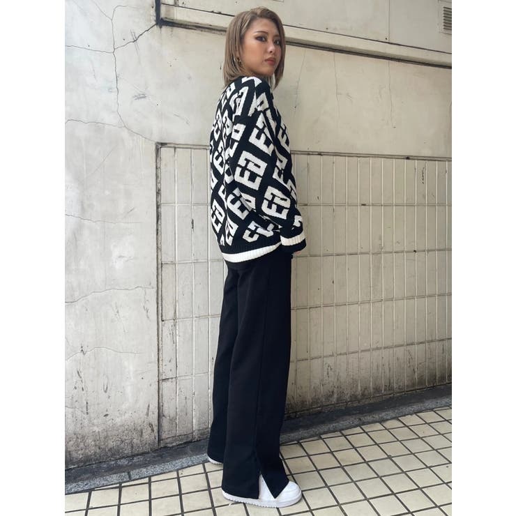 総ロゴラインニットトップス | EGOIST | 詳細画像49 