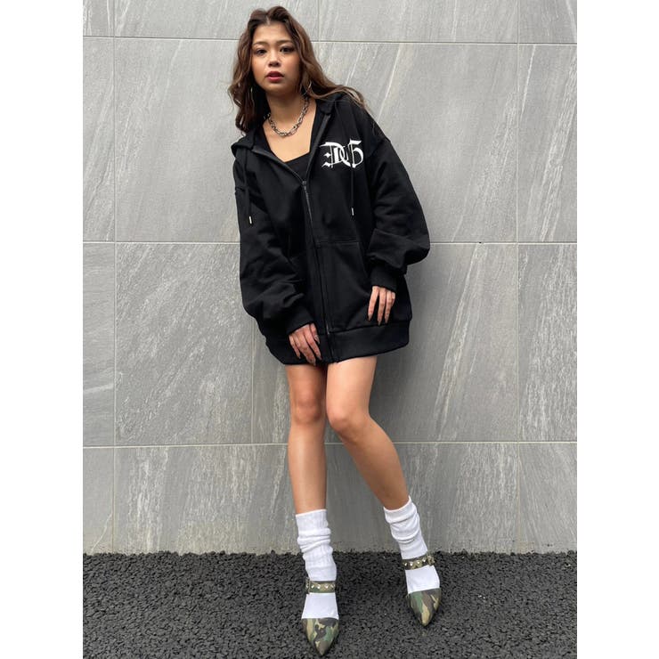 BIGロゴ刺繍スウェットパーカー | EGOIST | 詳細画像18 