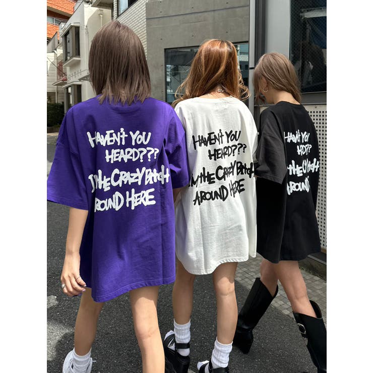 スプレープリントユニセックスTシャツ | EGOIST | 詳細画像1 