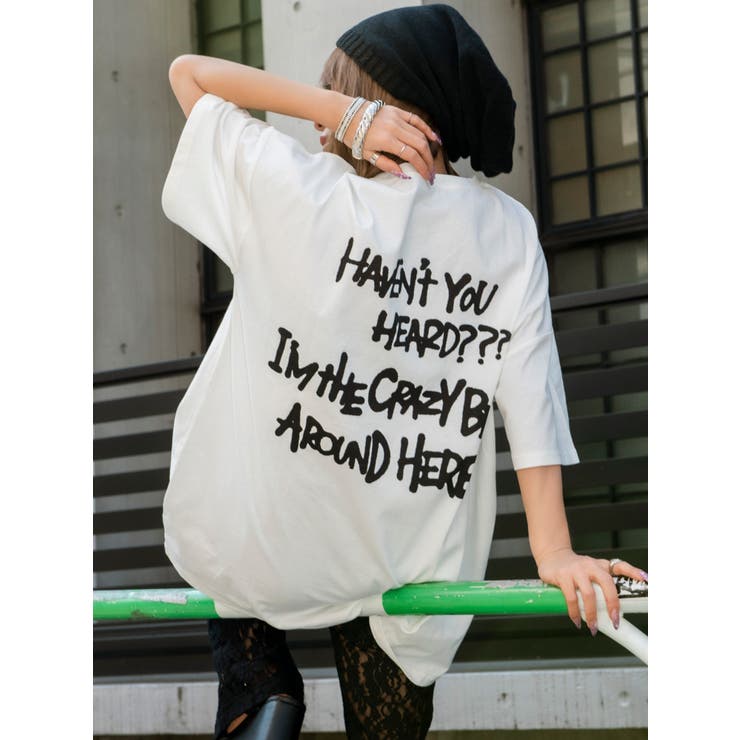 スプレープリントユニセックスTシャツ[品番：EO000006092]｜EGOIST