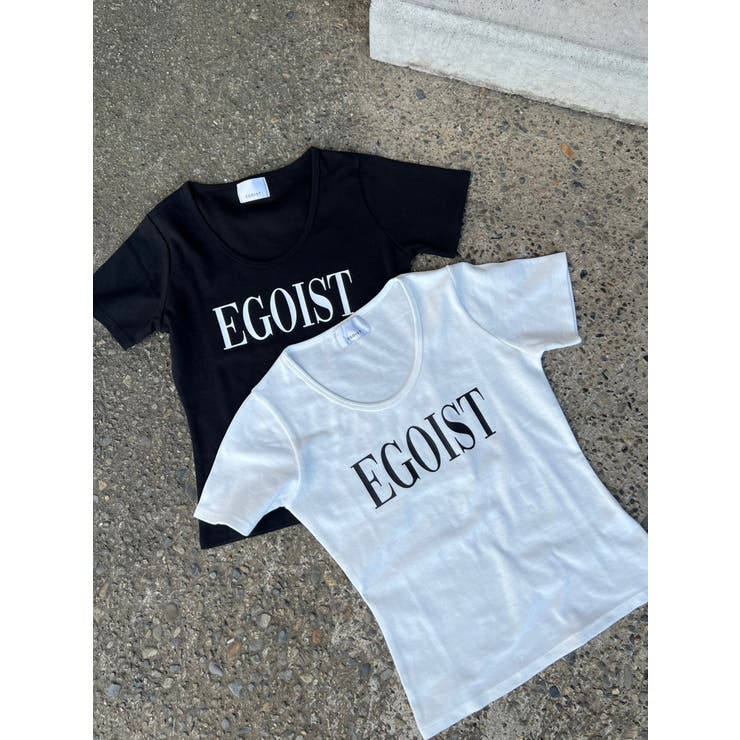 EGOISTスリムTシャツ