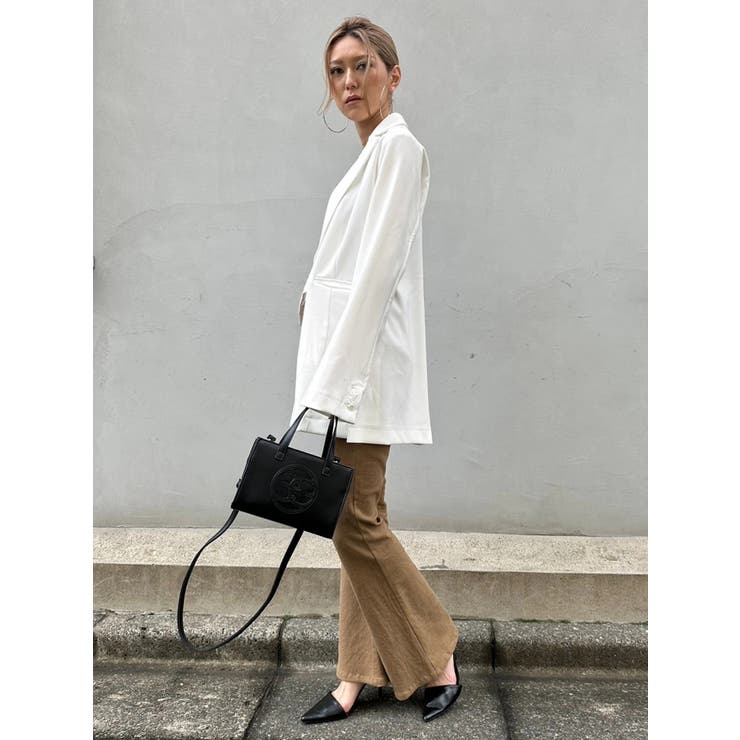 【定価27,000円】Aga ボリュームスリーブジャケット　9号（FREE） 別注 アワーグラスジャケット(S BLACK): EZUMi: WOMENS｜THE