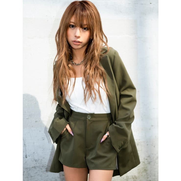 バックダーツシンプルショートパンツ | EGOIST | 詳細画像2 