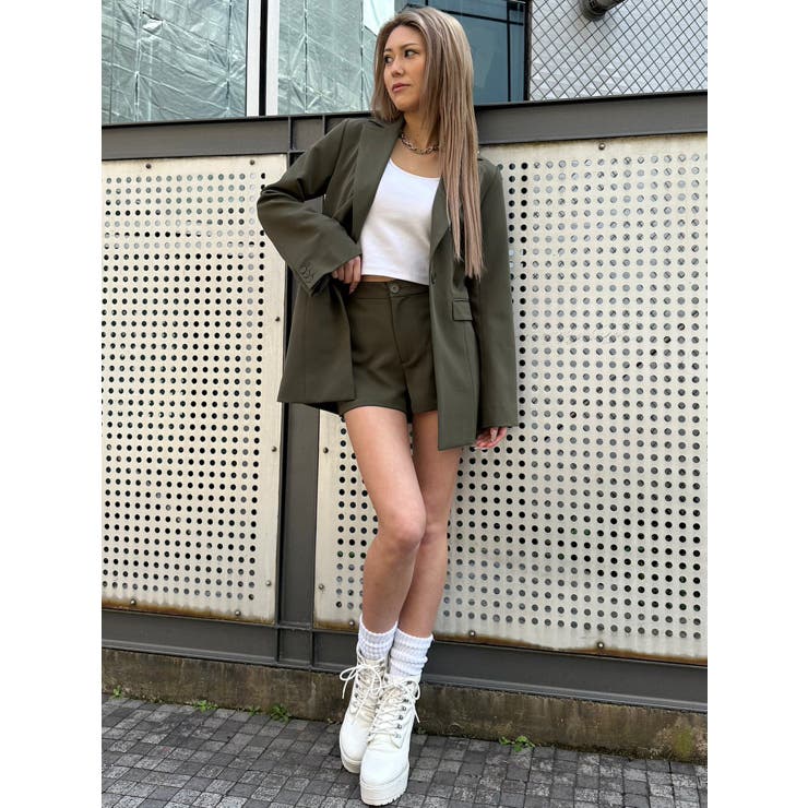 バックダーツシンプルショートパンツ | EGOIST | 詳細画像19 