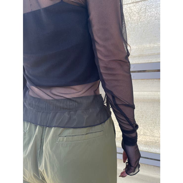 シアー長袖トップス | EGOIST | 詳細画像7 