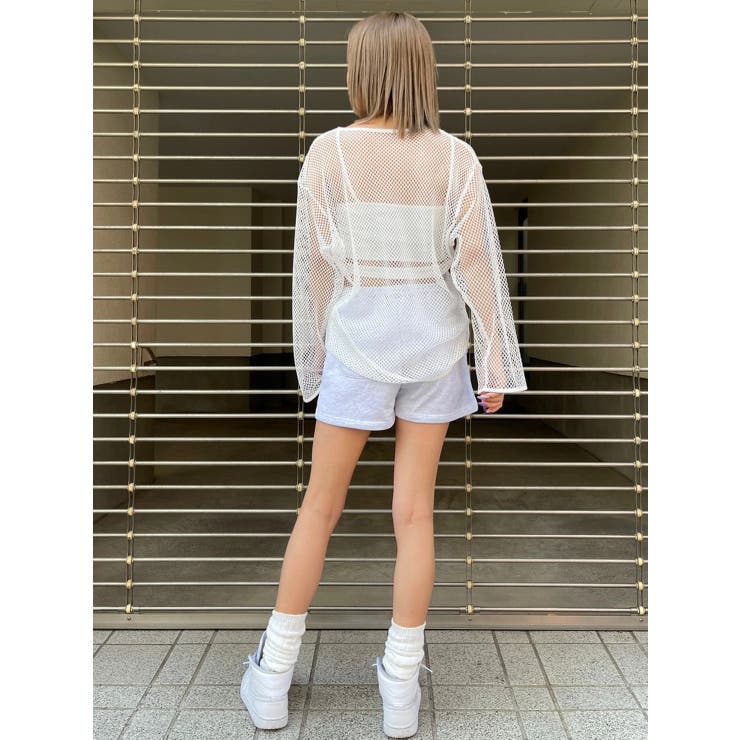 メッシュ長袖トップス[品番：EO000006094]｜EGOIST（エゴイスト