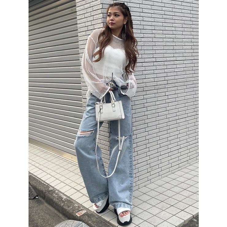 メッシュ長袖トップス | EGOIST | 詳細画像13 