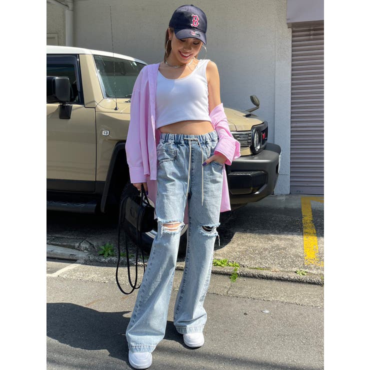 ダメージワイドイージーパンツ | EGOIST | 詳細画像22 