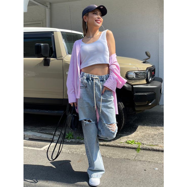 ダメージワイドイージーパンツ | EGOIST | 詳細画像23 