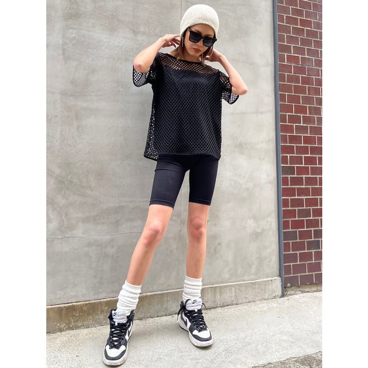 レイヤード半袖メッシュトップス | EGOIST | 詳細画像15 