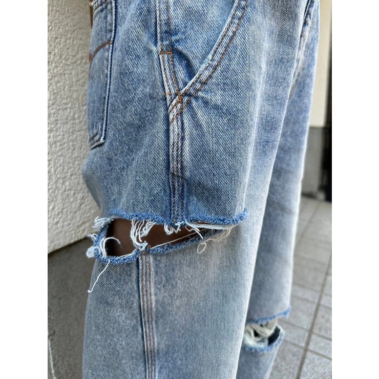 EGストレートデニムオーバーオール | EGOIST | 詳細画像6 