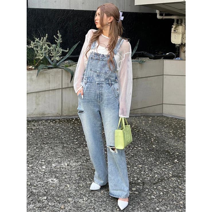 EGストレートデニムオーバーオール | EGOIST | 詳細画像18 