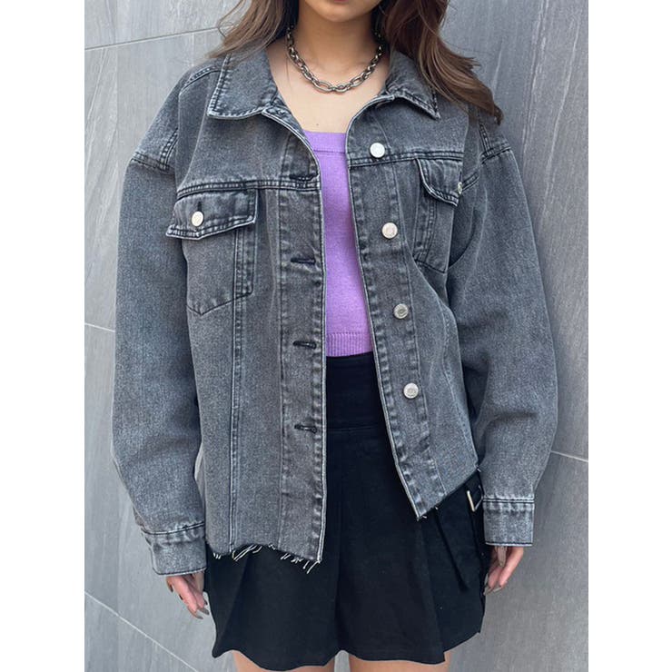 裾カットオフGジャン | EGOIST | 詳細画像2 