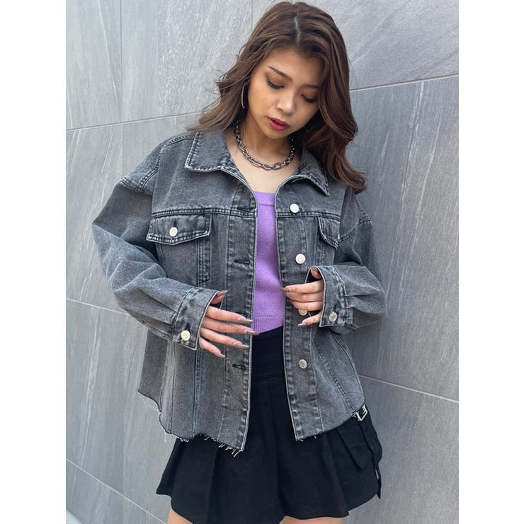 裾カットオフGジャン | EGOIST | 詳細画像9 