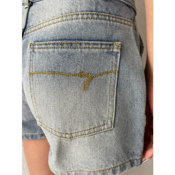 ハトメベルト付デニムショートパンツ | EGOIST | 詳細画像10 