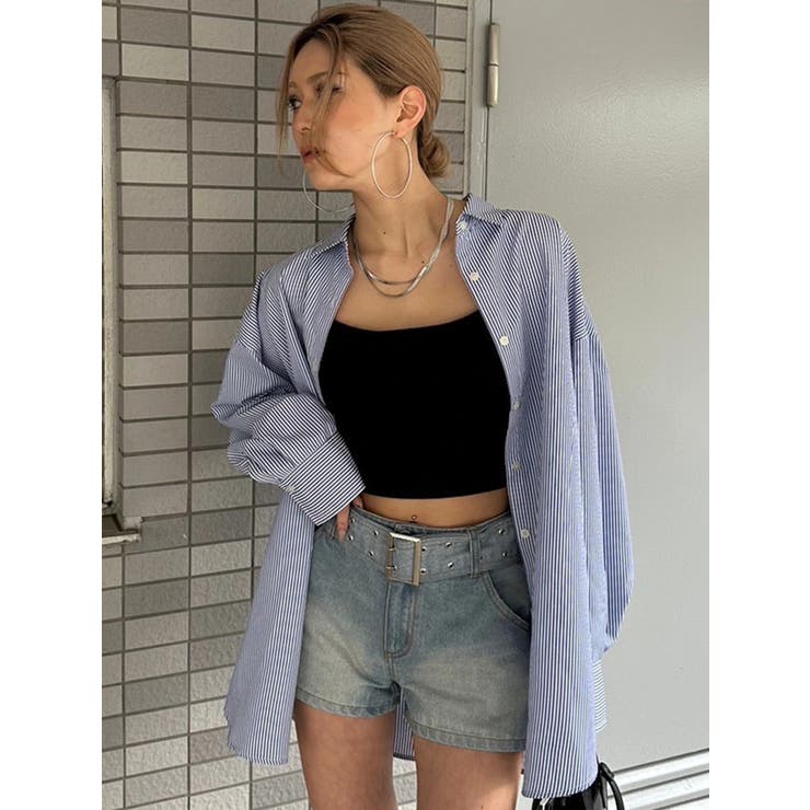 ハトメベルト付デニムショートパンツ | EGOIST | 詳細画像15 