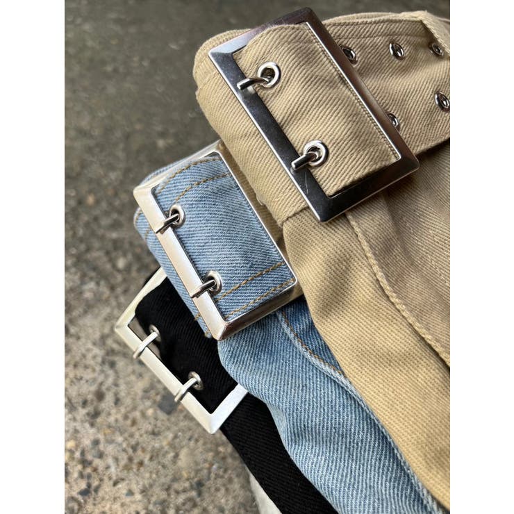 ハトメベルト付デニムショートパンツ | EGOIST | 詳細画像17 