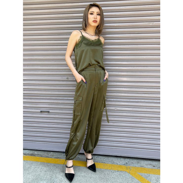 カーゴポケット2WAYサテンパンツ | EGOIST | 詳細画像14 