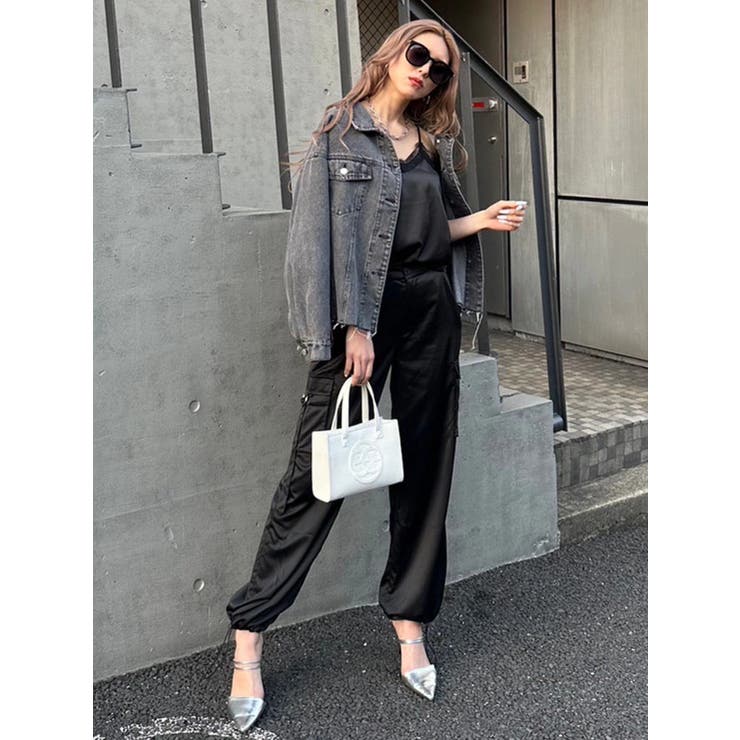 カーゴポケット2WAYサテンパンツ | EGOIST | 詳細画像16 