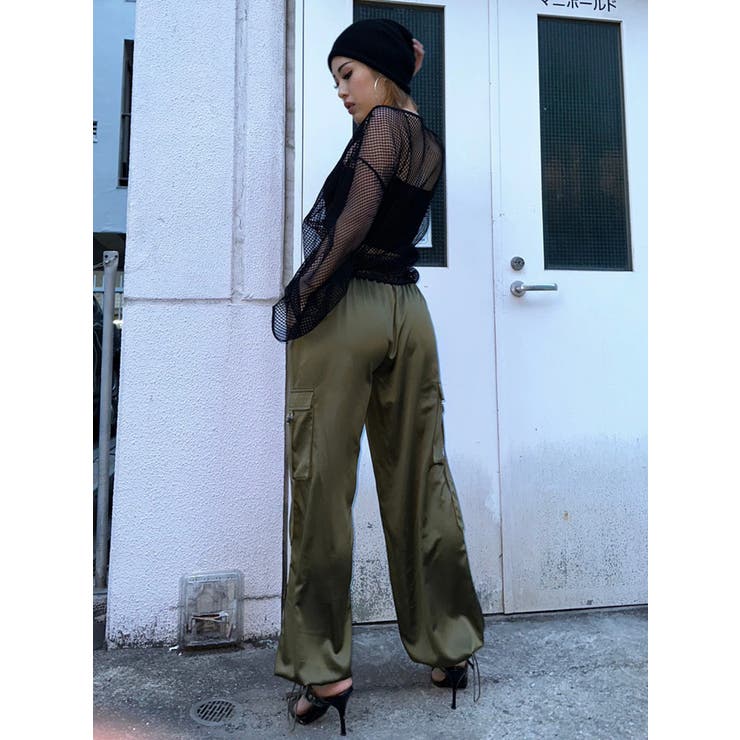 カーゴポケット2WAYサテンパンツ | EGOIST | 詳細画像23 