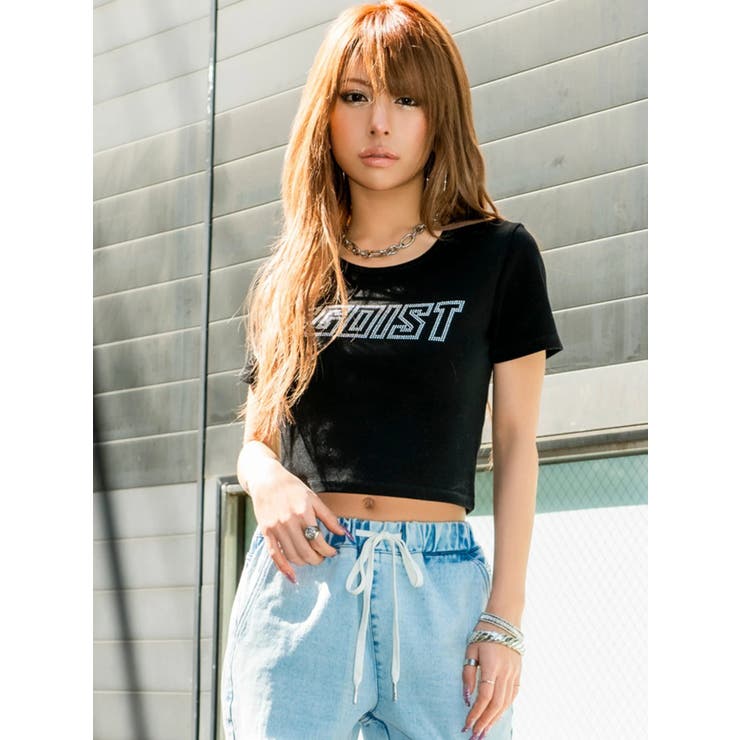 ラインストーンロゴチビT | EGOIST | 詳細画像2 