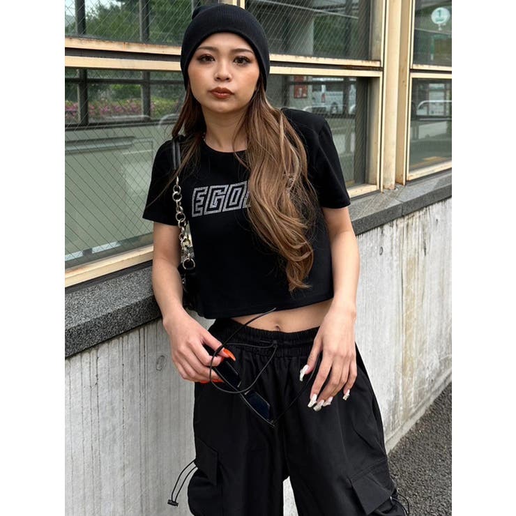 ラインストーンロゴチビT | EGOIST | 詳細画像20 