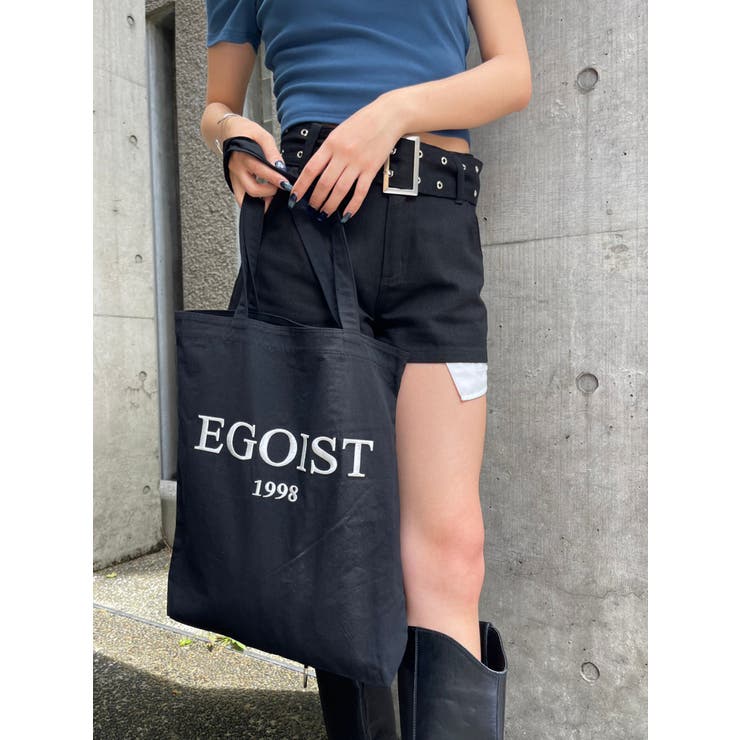 「かわいい～！」 ロゴ刺繍トートバッグ[品番：EO000006120]｜EGOIST（エゴイスト バッグ