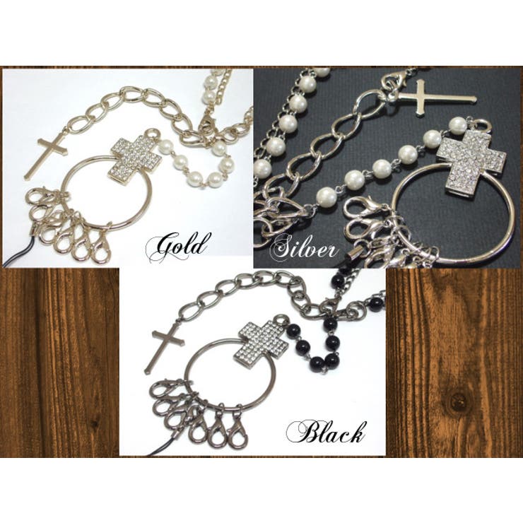 ネックストラップ 首掛け クロス[品番：ECLA0000288]｜Eight