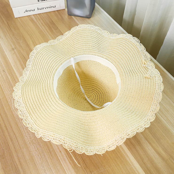 ストローハット レディース 麦わら帽子 | elamour | 詳細画像8 