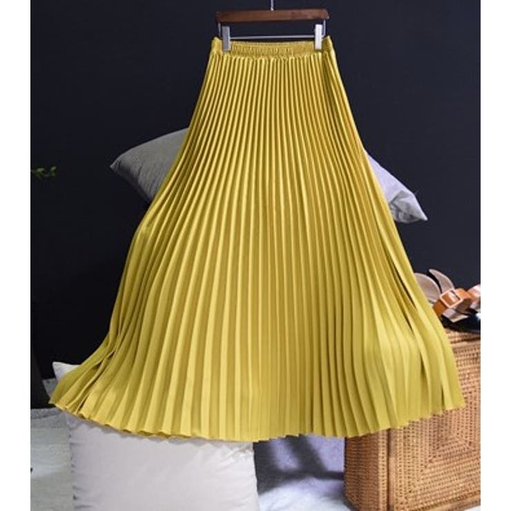 人気のフレアーロングスカート  ソリッドカラー レディース 全8色 | elamour | 詳細画像4 