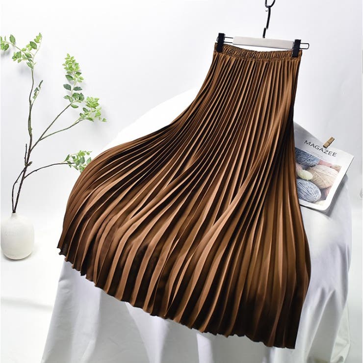 人気のフレアーロングスカート  ソリッドカラー レディース 全8色 | elamour | 詳細画像7 